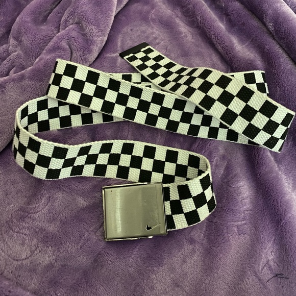 Nike checkered belt - Picture 1 of 1